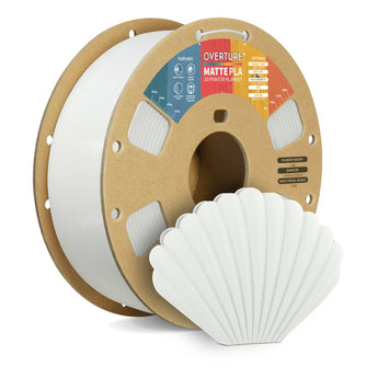 Overture Matte PLA 3D Printer Filament 1.75mm TGIF 1kg Spool