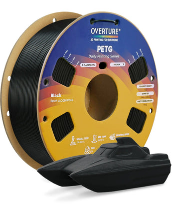 Overture PETG 3D Printer Filament 1.75mm - 3D Printed Sample Showcase