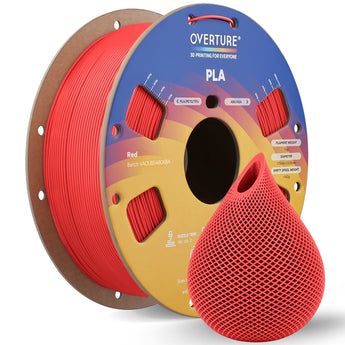 Overture PLA 3D Printer Filament 1.75mm - Overture 3D