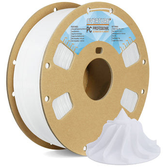 Overture PC Professional 3D Printer Filament 1.75mm 1kg Spool